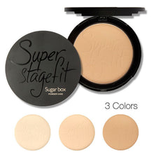 2 in1 Face Powder Cake Skin Wet & Dry Oil Control Concealer Palette Make Up Sugar Box Maquiagem