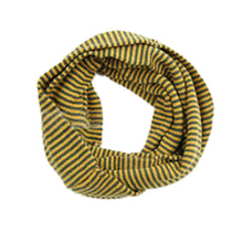 Kids Girls Boys Snood Scarf Neckerchief Stripes Infants Snow Scarves Warmer