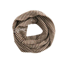 Kids Girls Boys Snood Scarf Neckerchief Stripes Infants Snow Scarves Warmer