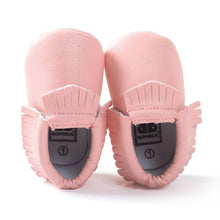 born Baby Boy Girls Kids Tassel PU Leather Shoes Toddler Moccasin Soft Sole 0-18Months