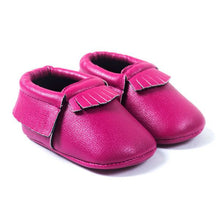 born Baby Boy Girls Kids Tassel PU Leather Shoes Toddler Moccasin Soft Sole 0-18Months