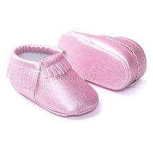 born Baby Boy Girls Kids Tassel PU Leather Shoes Toddler Moccasin Soft Sole 0-18Months