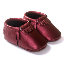 born Baby Boy Girls Kids Tassel PU Leather Shoes Toddler Moccasin Soft Sole 0-18Months