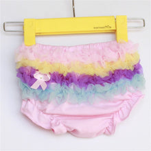 Baby Girl Ruffle Pant Kids Toddler Infant Girls Bowknot Lace Nappy Shorts PP Pants