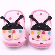 Super Cozy born Baby Boy Ladybug Crib Shoes Toddlers Fleece Walking First Walkers