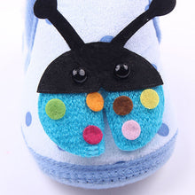 Super Cozy born Baby Boy Ladybug Crib Shoes Toddlers Fleece Walking First Walkers