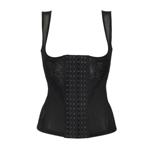 Women Floral Bodysuits Shapewear Underwear Plus  Body Shaper Waist Corsets Buckle In The Crotch
