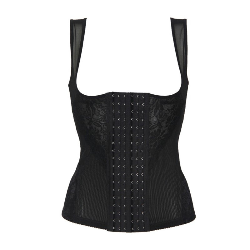 Women Floral Bodysuits Shapewear Underwear Plus  Body Shaper Waist Corsets Buckle In The Crotch