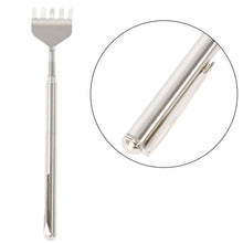 2pcs Practical Handy Stainless Back Scratcher Telescopic Pocket Scratching Massage Kit LY5