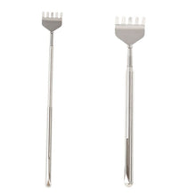 2pcs Practical Handy Stainless Back Scratcher Telescopic Pocket Scratching Massage Kit LY5