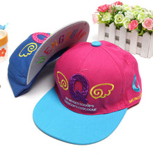 Korean Lovely Kids Children Denim Angel Wing Letter Pattern Baseball Cap