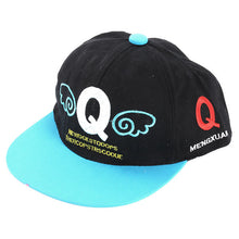 Korean Lovely Kids Children Denim Angel Wing Letter Pattern Baseball Cap
