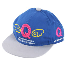 Korean Lovely Kids Children Denim Angel Wing Letter Pattern Baseball Cap