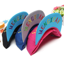 Korean Lovely Kids Children Denim Angel Wing Letter Pattern Baseball Cap