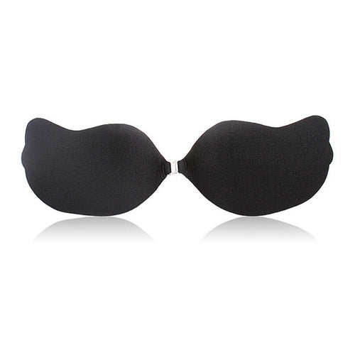 Sexy Women Push Up Self-Adhesive Silicone Bra Bust Front Closure Strapless Invisible Bras Freehipping