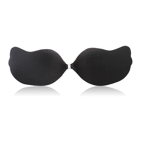 Sexy Women Push Up Self-Adhesive Silicone Bra Bust Front Closure Strapless Invisible Bras Freehipping