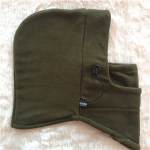 Thicken Full Face Cover Hat Warm 2-Layer Ski Mask Cap Scarf Beanie Men Women