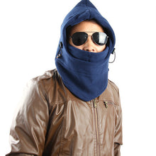 Thicken Full Face Cover Hat Warm 2-Layer Ski Mask Cap Scarf Beanie Men Women