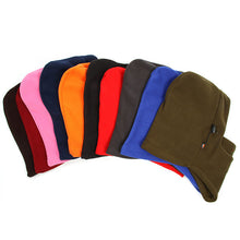 Thicken Full Face Cover Hat Warm 2-Layer Ski Mask Cap Scarf Beanie Men Women