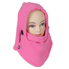 Thicken Full Face Cover Hat Warm 2-Layer Ski Mask Cap Scarf Beanie Men Women