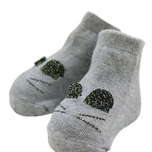 Warm Infant 0-4Y Baby Girl Boy Socks Cat Cotton Anti-slip Knee High Socks