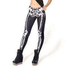 Women 3D Printed Leggings Stretchy Jeggings Pencil Pants Trousers Joggers 15 Patterns 1PY