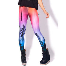 Women 3D Printed Leggings Stretchy Jeggings Pencil Pants Trousers Joggers 15 Patterns 1PY