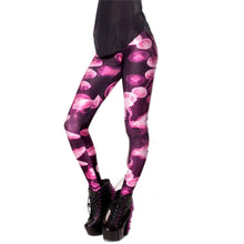 Women 3D Printed Leggings Stretchy Jeggings Pencil Pants Trousers Joggers 15 Patterns 1PY