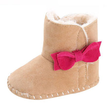 Infant Baby Boys Warm Boots Shoes born Kids Crib Snow Soft Bottom Anti-slip Booties 0-18 Months Shoes