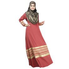 Kaftan Abaya Jilbab Islamic Muslim Women's Elegant Long Sleeve PartyMaxi Dress PY3
