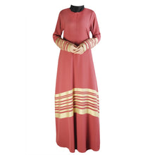 Kaftan Abaya Jilbab Islamic Muslim Women's Elegant Long Sleeve PartyMaxi Dress PY3