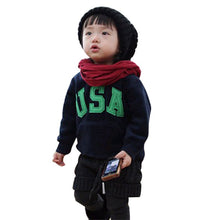 Kids Baby Boys Letter Printrd Hoodies Hooded Chunky Sweatshirt S Coat 2-6Y