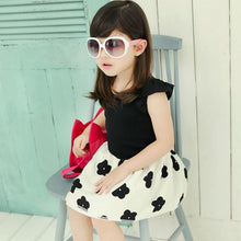 Kids Girl Princess Dress One-Piece Sleeveless Baby Girls Flower Dresses Sundress Clothes