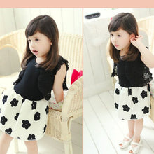 Kids Girl Princess Dress One-Piece Sleeveless Baby Girls Flower Dresses Sundress Clothes