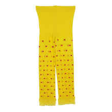 Kids Girl Velvet Leggings Flower Print 3/4 Length Legging Baby Girls Pants Clothes Gift