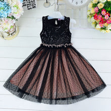 Kids Girls Tulle Dancing Tutu Dress Sequins Fancy Vest Puffy Dresses