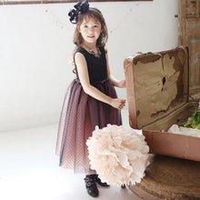 Kids Girls Tulle Dancing Tutu Dress Sequins Fancy Vest Puffy Dresses