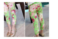 Kids Leggings For Girls  Girl Floral Skinny Pencil Pants Children Pants  Cotton