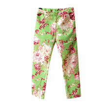 Kids Leggings For Girls  Girl Floral Skinny Pencil Pants Children Pants  Cotton