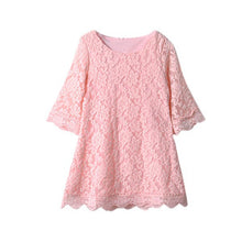 Kids Sweet Girls Baby Dress Clothing Girl Floral Flower Lace Party Dresses Children Clothes