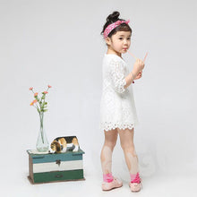 Kids Sweet Girls Baby Dress Clothing Girl Floral Flower Lace Party Dresses Children Clothes