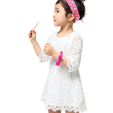 Kids Sweet Girls Baby Dress Clothing Girl Floral Flower Lace Party Dresses Children Clothes