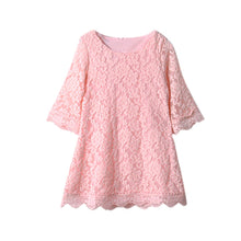 Kids Sweet Girls Baby Dress Clothing Girl Floral Flower Lace Party Dresses Children Clothes
