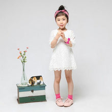 Kids Sweet Girls Baby Dress Clothing Girl Floral Flower Lace Party Dresses Children Clothes