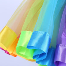Kids Tutu Skirt Tulle Dance Ballet Skirts Wear Girls Toddler Rainbow Costume