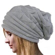 Knitted Warm Hats for Men Women Baggy Beanies Over Hat Ski Slouchy Chic Caps Skullies