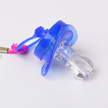 LED Flashing Baby Chupeta Pacifier Whistle Party Supplies Funny Toy Survival Tool Flash Glow Sticks Bar