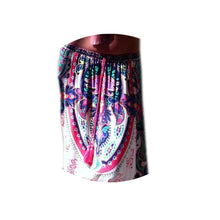 Lady Floral Print Maxi Elastic Waist Long Skirt Long Pleated Maxi Dress  Women P16