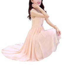 Large  Women Clothing Casual Beach Dress Irregular Solid Long Party Maxi Dresses