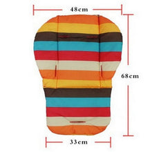 Liner Car Seat Pad Waterproof Padding Pram Rainbow Baby Kids Stroller Cushion Accessories